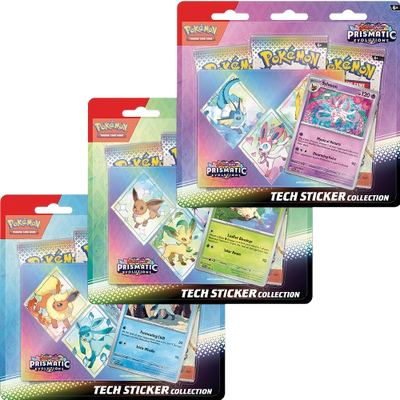 Pokémon TCG: Scarlet & Violet - Prismatic Evolutions - Tech Sticker Collection