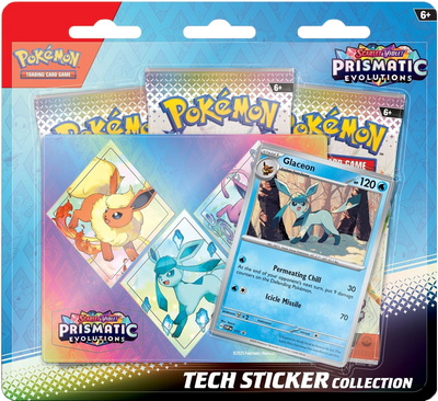 Pokémon TCG: Scarlet & Violet - Prismatic Evolutions - Tech Sticker Collection