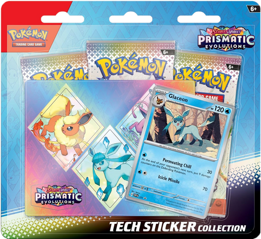 Pokémon TCG: Scarlet & Violet - Prismatic Evolutions - Tech Sticker Collection