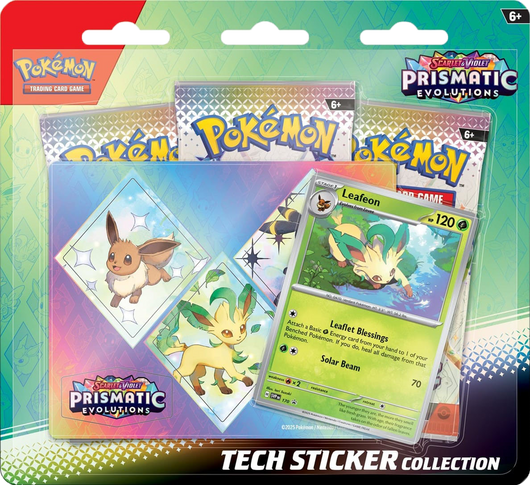 Pokémon TCG: Scarlet & Violet - Prismatic Evolutions - Tech Sticker Collection