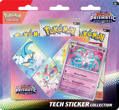 Pokémon TCG: Scarlet & Violet - Prismatic Evolutions - Tech Sticker Collection