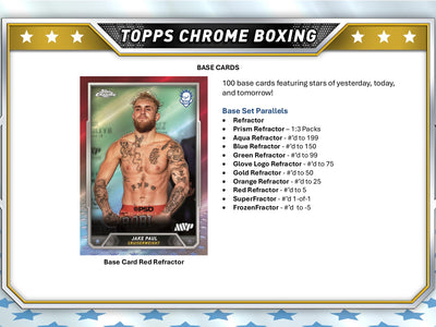 2024 Topps Chrome Boxing Hobby Box