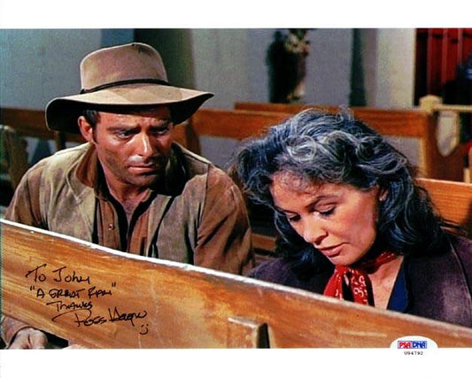 Ross Hagen Autographed 8x10 Photo Big Valley PSA/DNA #U94792