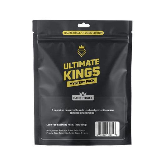 Ultimate Kings - NBA Basketball Mystery Pack (3) Premium Cards Value $250-$2500+