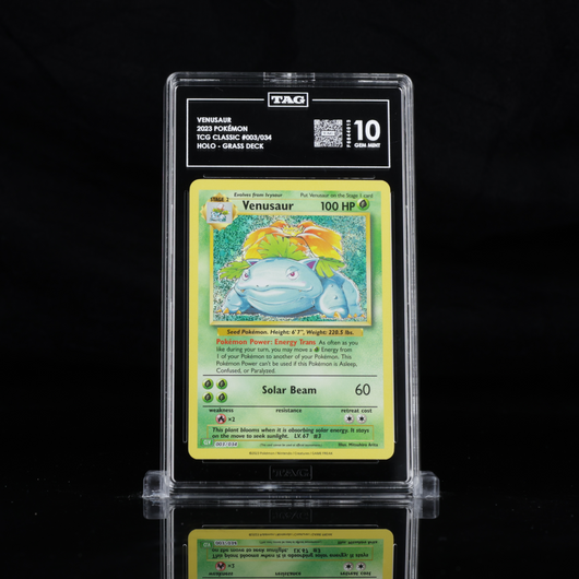 Venusaur TCG Classic #003 TAG 10