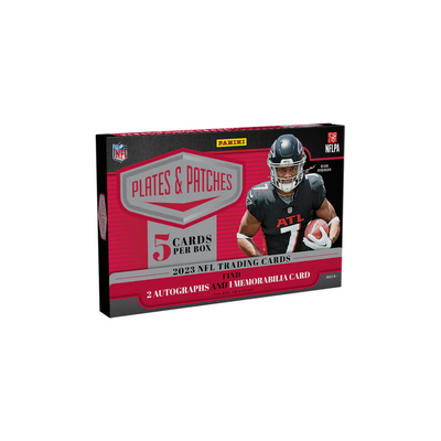 2023 Panini Plates & Patches Football Hobby Box