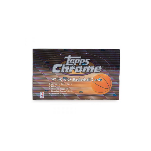 1997-98 Topps Chrome Basketball Hobby Box