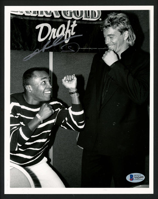 Sugar Ray Leonard Autographed 8x10 Photo Beckett BAS #V62499