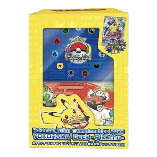 Pokemon Japan: 2023 World Championships Yokohama Deck: Pikachu ex