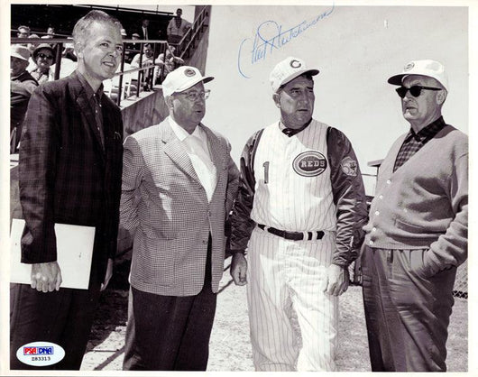 Fred Hutchinson Autographed 8x10 Photo Cincinnati Reds PSA/DNA #Z83313
