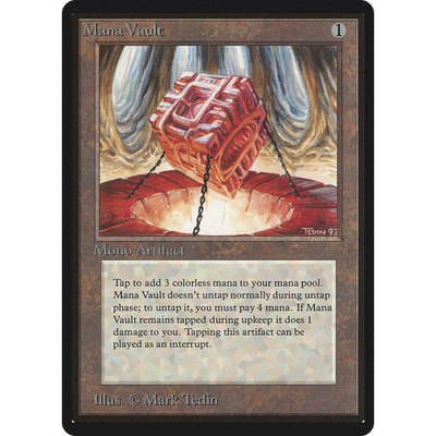 Mana Vault [Limited Edition Beta]