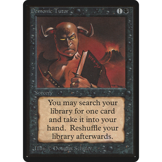 Demonic Tutor [Limited Edition Beta]