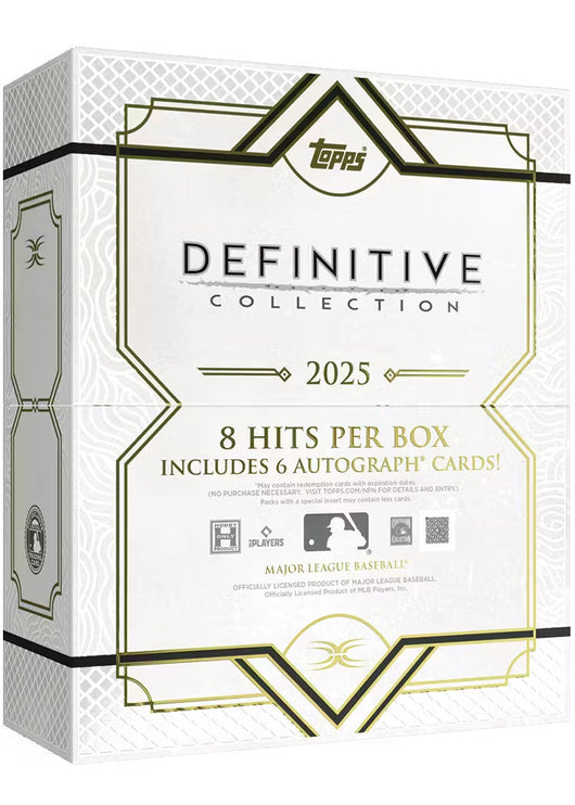 2025 Topps Definitive Baseball Hobby Box