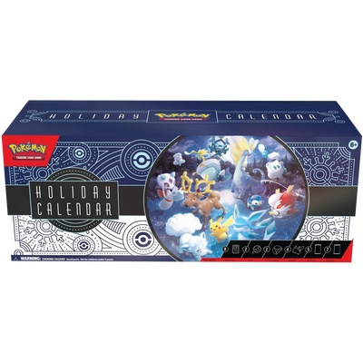 Pokemon Trading Card Game: Holiday Advent Calendar 2023 - 25 Days of Suprises - Includes Stamped Promo Cards, Packs & More!