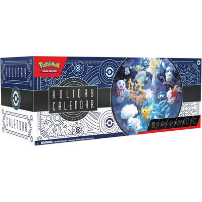 Pokemon Trading Card Game: Holiday Advent Calendar 2023 - 25 Days of Suprises - Includes Stamped Promo Cards, Packs & More!