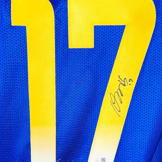 Davante Adams Signed Los Angeles Royal Blue Football Jersey (JSA)