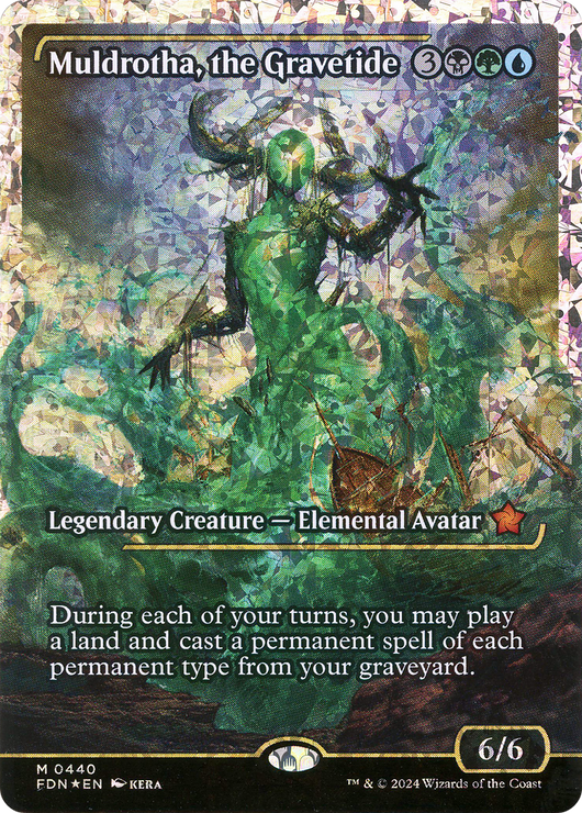 Muldrotha, the Gravetide (FDN-440) - Foundations: (Showcase) Foil