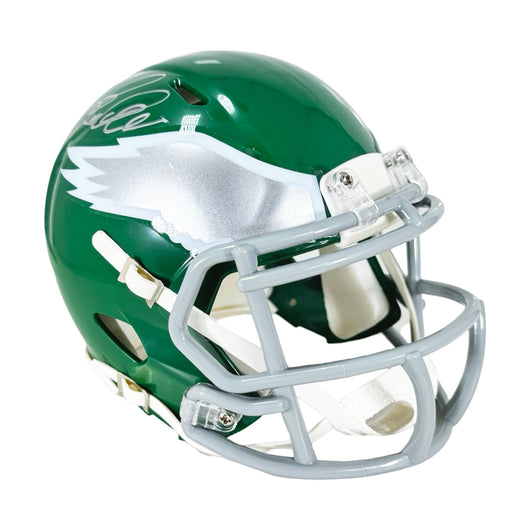 Eric Allen Signed Philadelphia Eagles Throwback 74-95 Speed Mini Football Helmet (Beckett)