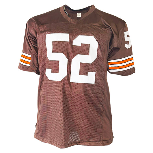 Dick Ambrose Signed Cleveland Brown Football Jersey (JSA)