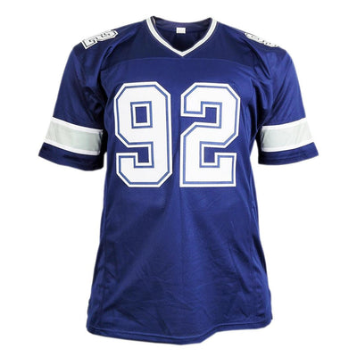 Dorance Armstrong Signed Dallas Navy Football Jersey (JSA)