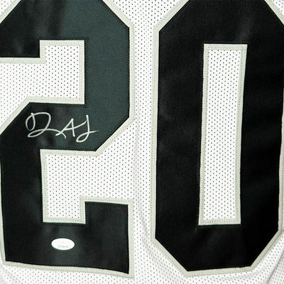 Damon Arnette Signed Las Vegas White Football Jersey (JSA)