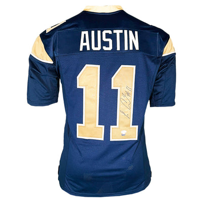 Tavon Austin Signed St. Louis Navy Football Jersey (JSA)