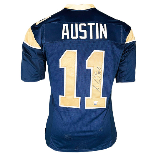 Tavon Austin Signed St. Louis Navy Football Jersey (JSA)