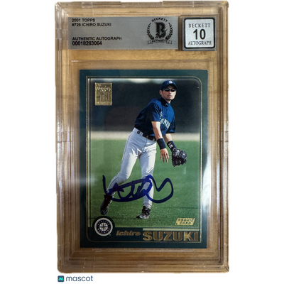 2001 Topps Ichiro Suzuki #726 BGS 10