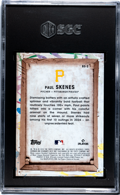 2024 Bowman's Best Paul Skenes #BS-2 Showpieces SGC 8.5