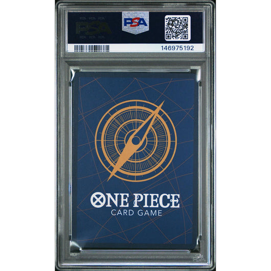 2025 One Piece Op12-Legacy Of The Master Dead Man's Game #037 Alternate Art PSA 10