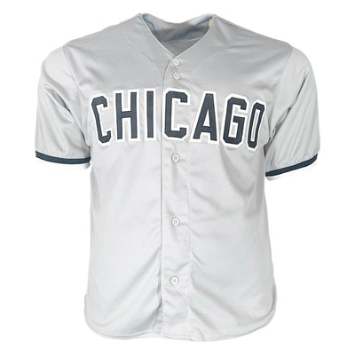 Harold Baines Signed HOF 2019 Inscription Chicago Grey Baseball Jersey (JSA)