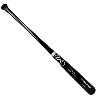 Rachel Balkovec Signed 1st Female manager Inscription Rawlings Black Baseball Bat (Beckett)