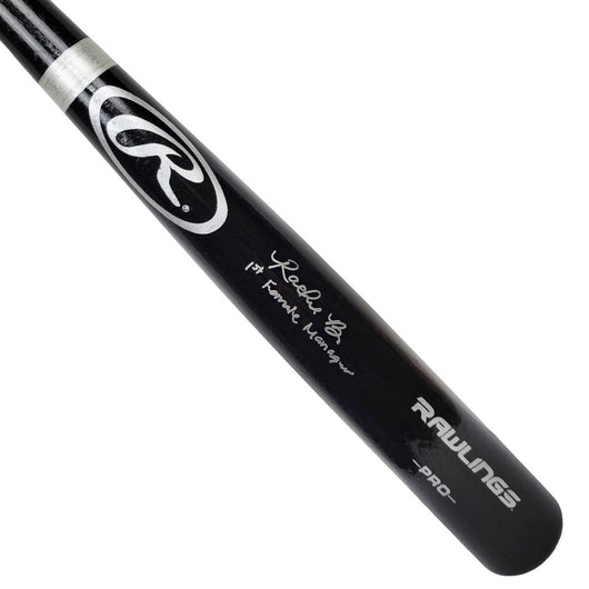 Rachel Balkovec Signed 1st Female manager Inscription Rawlings Black Baseball Bat (Beckett)