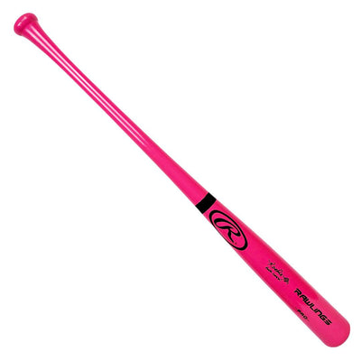 Rachel Balkovec Signed F*** Cancer Inscription Pink Rawlings Baseball Bat (Beckett)