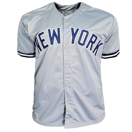 Rachel Balkovec Signed New York Grey Baseball Jersey (Beckett)