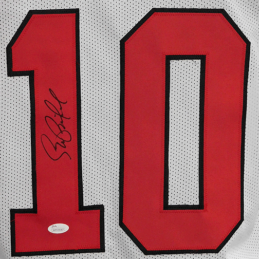 Steve Bartkowski Signed Pro Edition Football Jersey White (JSA)