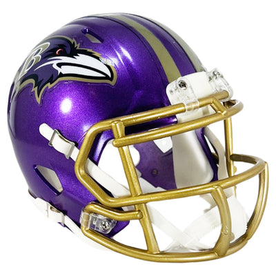 Odell Beckham Jr Signed Baltimore Ravens Flash Speed Mini Football Helmet (Beckett)