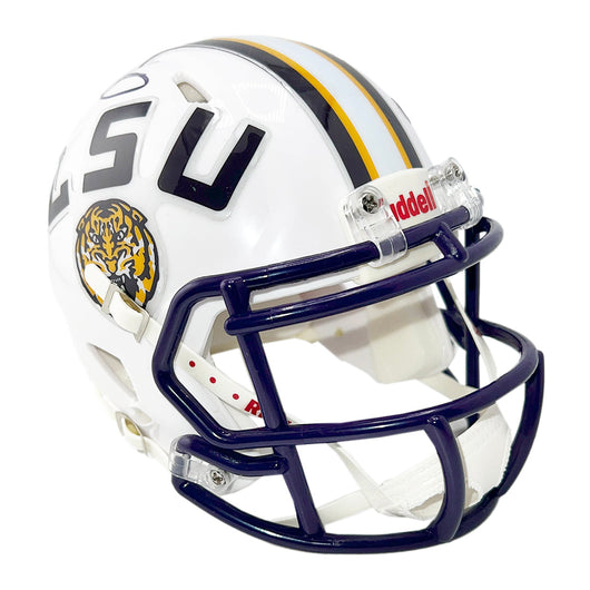 Odell Beckham Jr Signed LSU Tigers Speed Mini Football White Helmet (Beckett)