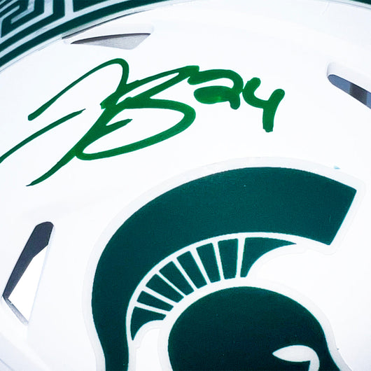 Le'Veon Bell Signed Michigan State Spartans Speed Mini Football Helmet (Beckett)