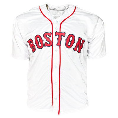Brayan Bello Signed Boston White Baseball Jersey Silver Ink (Beckett)