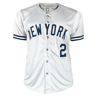 Dale Berra Signed New York Gray Baseball Jersey (Beckett)