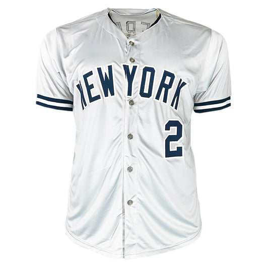 Dale Berra Signed New York Gray Baseball Jersey (Beckett)