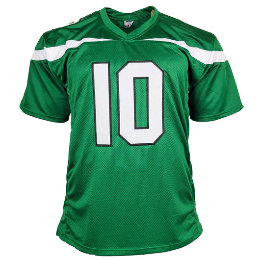 Braxton Berrios Signed New York Green Football Jersey (JSA)