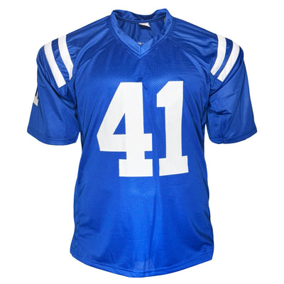 Antoine Bethea Signed Indianapolis Blue Football Jersey(JSA)