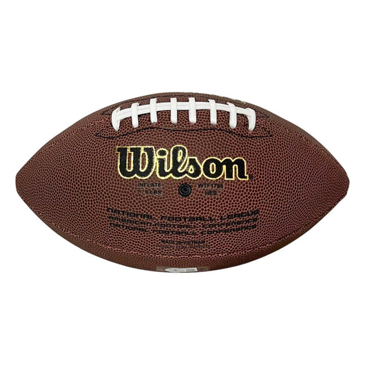 Tyler Biadasz Signed Wilson Official NFL Replica Football (Beckett)