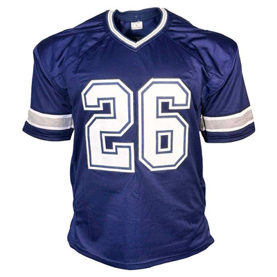 Daron Bland Signed Dallas Navy Football Jersey (Beckett)