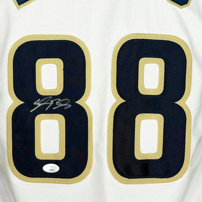 Kyle Blanks Signed San Diego White Baseball Jersey (JSA)