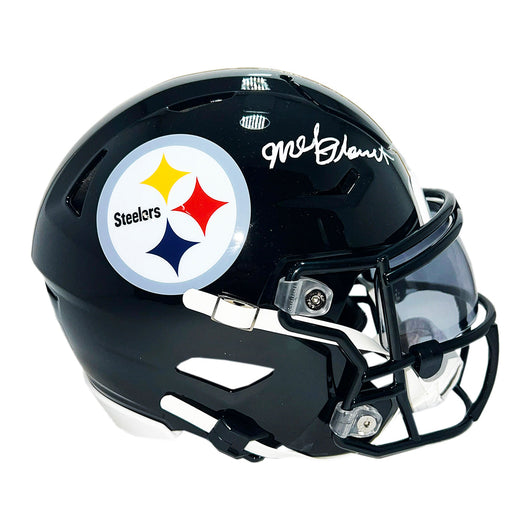 Mel Blount Signed Pittsburgh Steelers Midi SpeedFlex Football Helmet (Beckett)