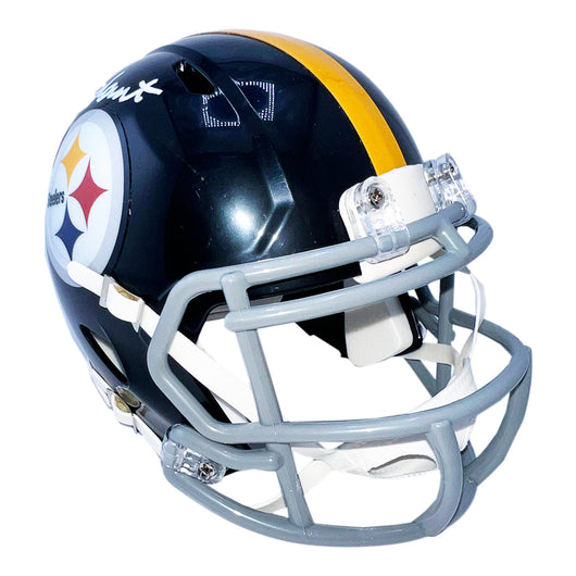 Mel Blount Signed Pittsburgh Steelers Throwback 63-76 Speed Mini Football Helmet (Beckett)