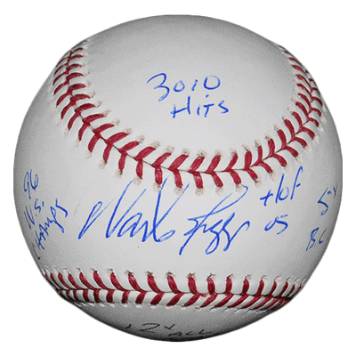 Wade Boggs Autographed Official Major League Baseball (JSA) W/ 5 Inscription Included